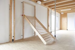 Neigbare Sprossenwand