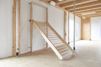 Neigbare Sprossenwand